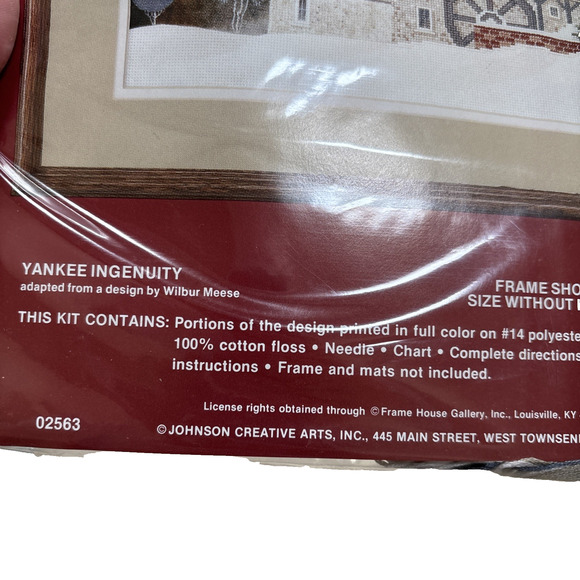 Needle Treasures Color Art Cross Stitch Craft Kit #02563 Yankee Ingenuity NEW - Picture 4 of 5